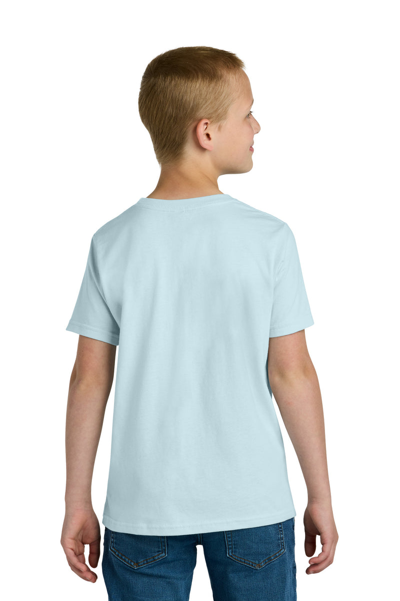 Next Level Apparel Youth Cotton Tee - Light Blue