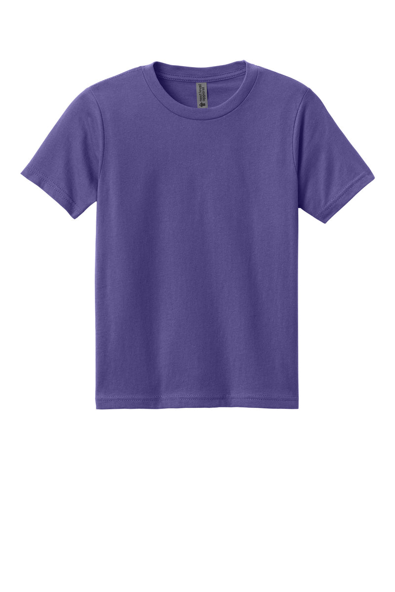 Next Level Apparel Youth Cotton Tee - Purple Rush