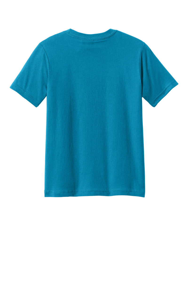 Next Level Apparel Youth Cotton Tee - Turquoise