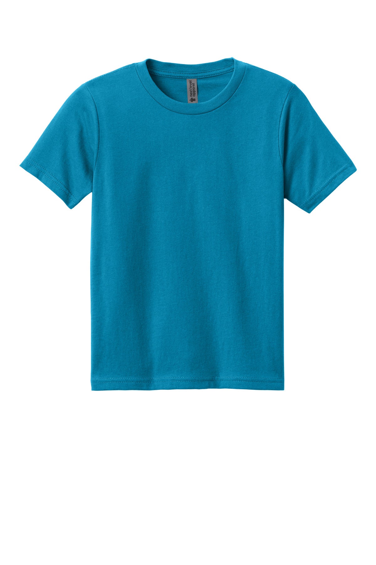 Next Level Apparel Youth Cotton Tee - Turquoise