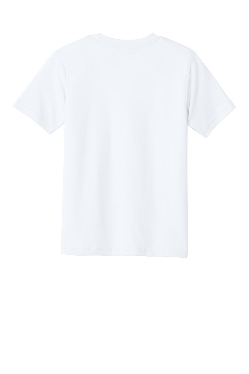 Next Level Apparel Youth Cotton Tee - White