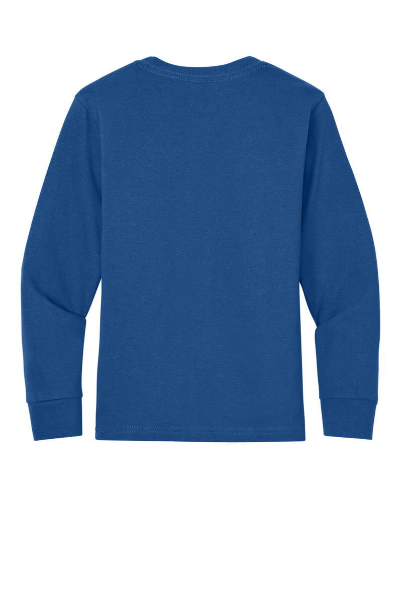 Next Level Apparel Youth Cotton Long Sleeve Tee - Royal