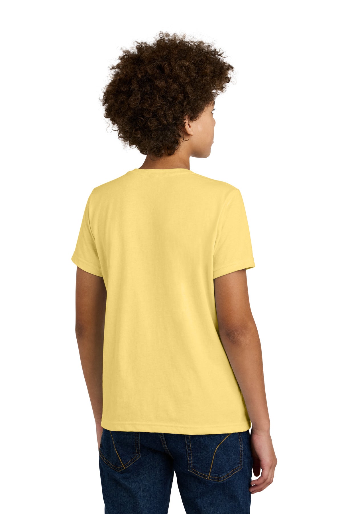Next Level Apparel Youth CVC Tee - Banana Cream