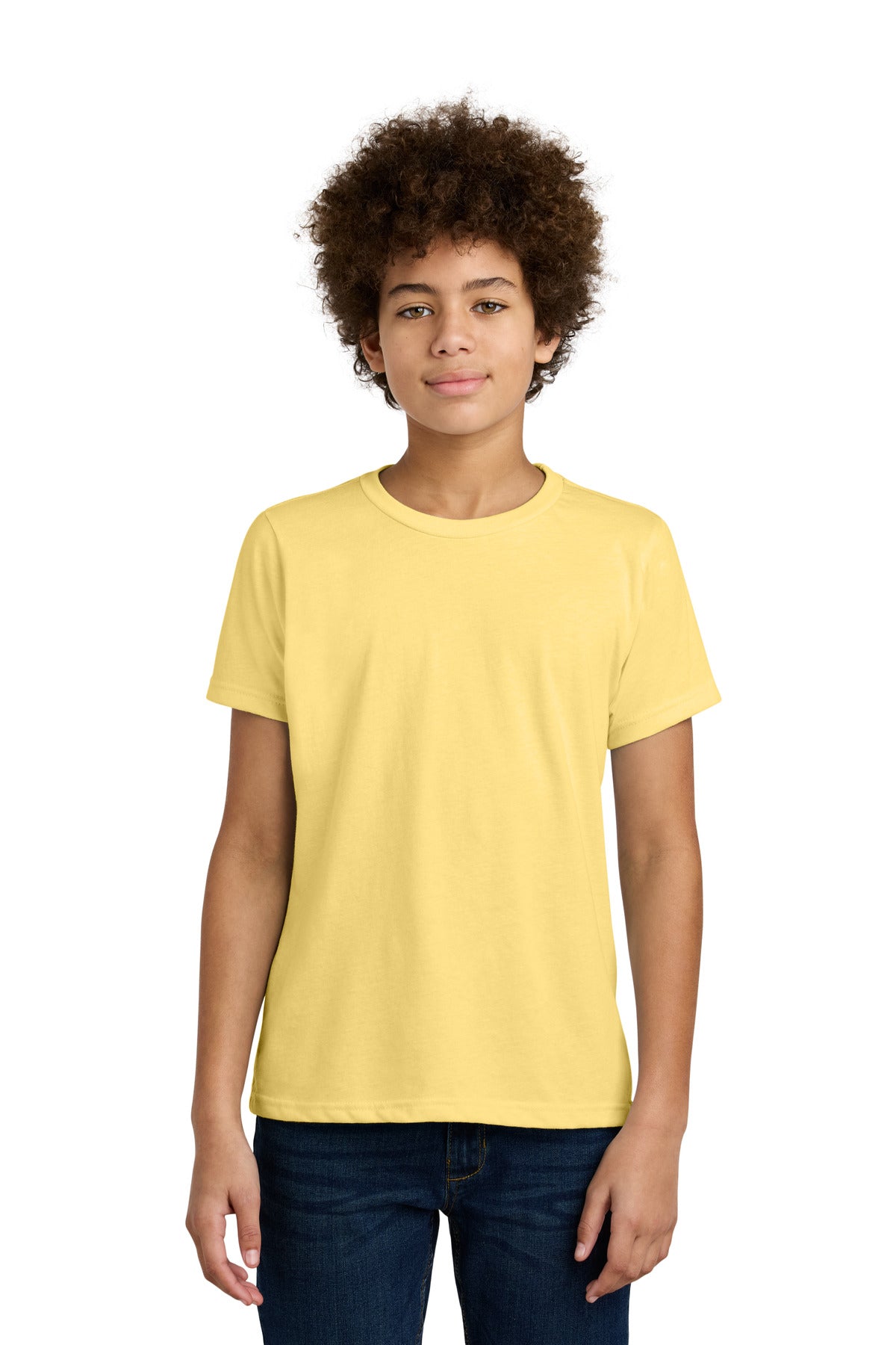 Next Level Apparel Youth CVC Tee - Banana Cream