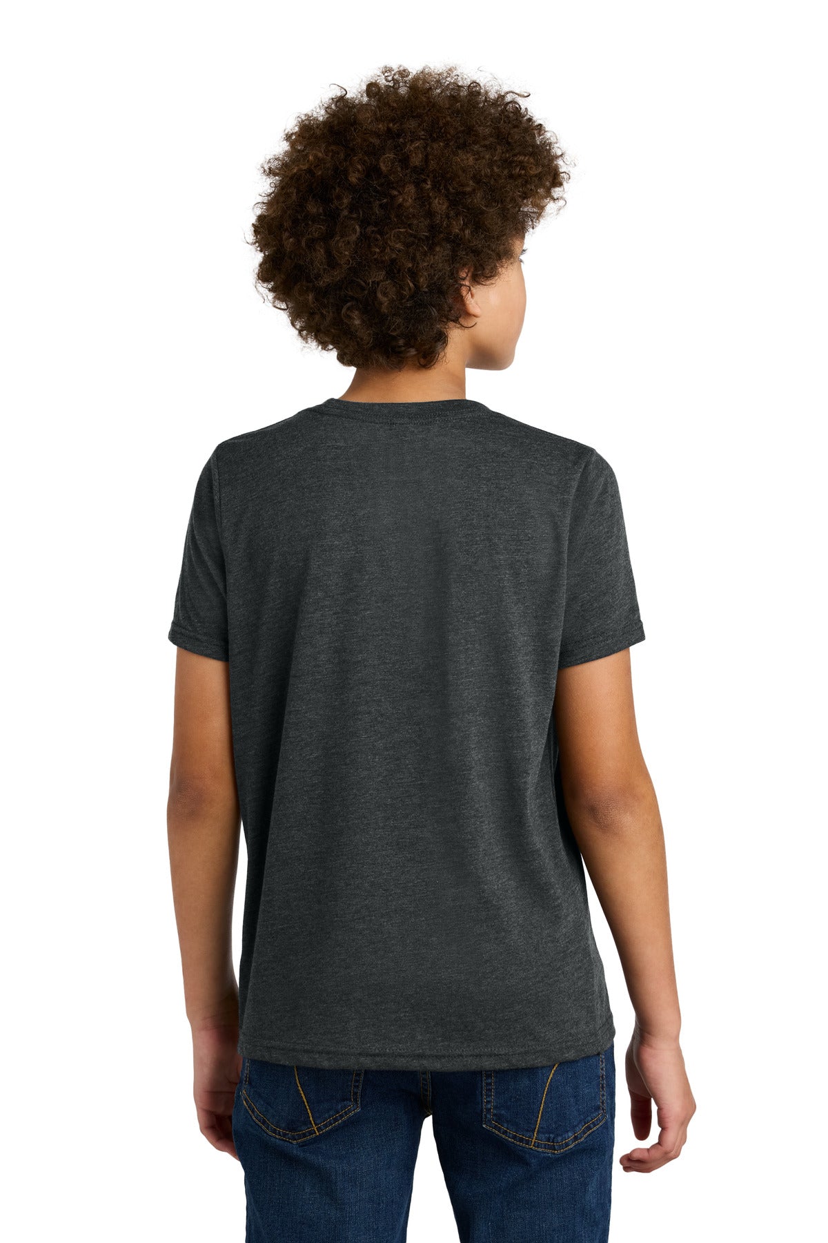 Next Level Apparel Youth CVC Tee - Charcoal