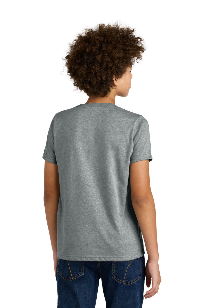 Next Level Apparel Youth CVC Tee - Dark Heather Gray