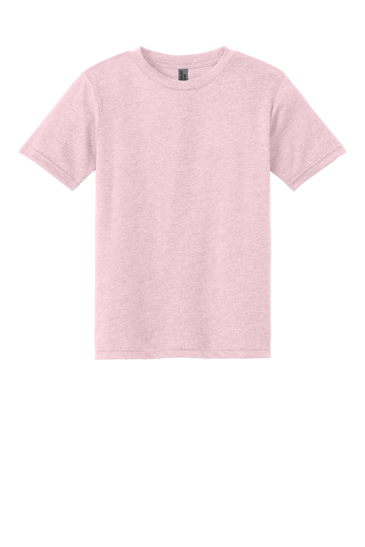 Next Level Apparel Youth CVC Tee - Heather Light Pink