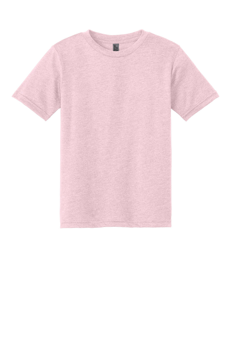 Next Level Apparel Youth CVC Tee - Heather Light Pink