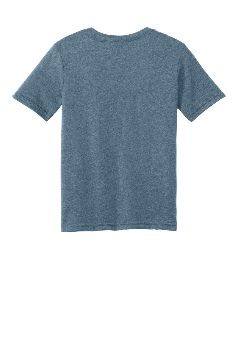 Next Level Apparel Youth CVC Tee - Heather Slate Blue