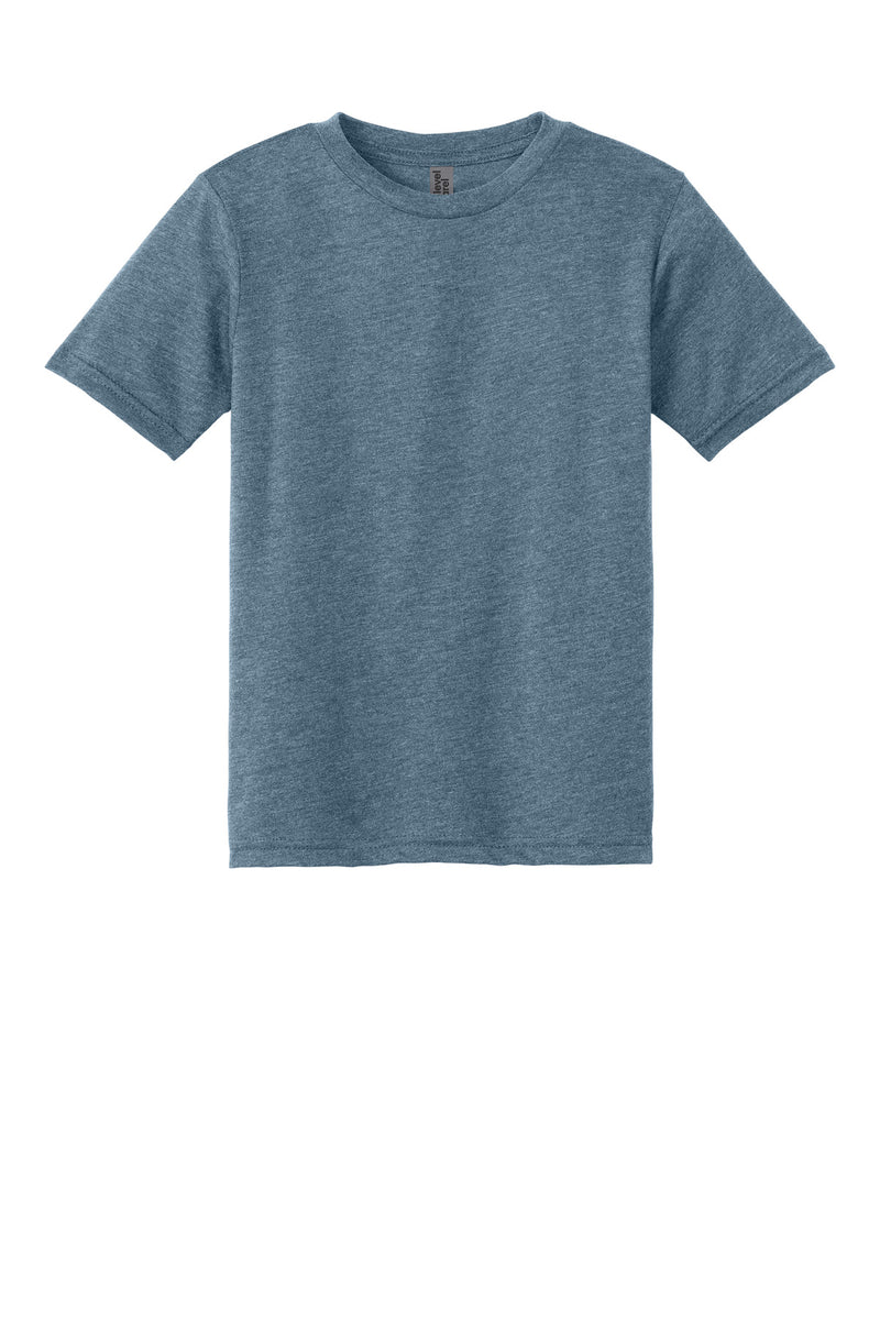 Next Level Apparel Youth CVC Tee - Heather Slate Blue