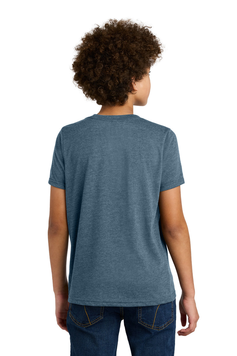 Next Level Apparel Youth CVC Tee - Heather Slate Blue