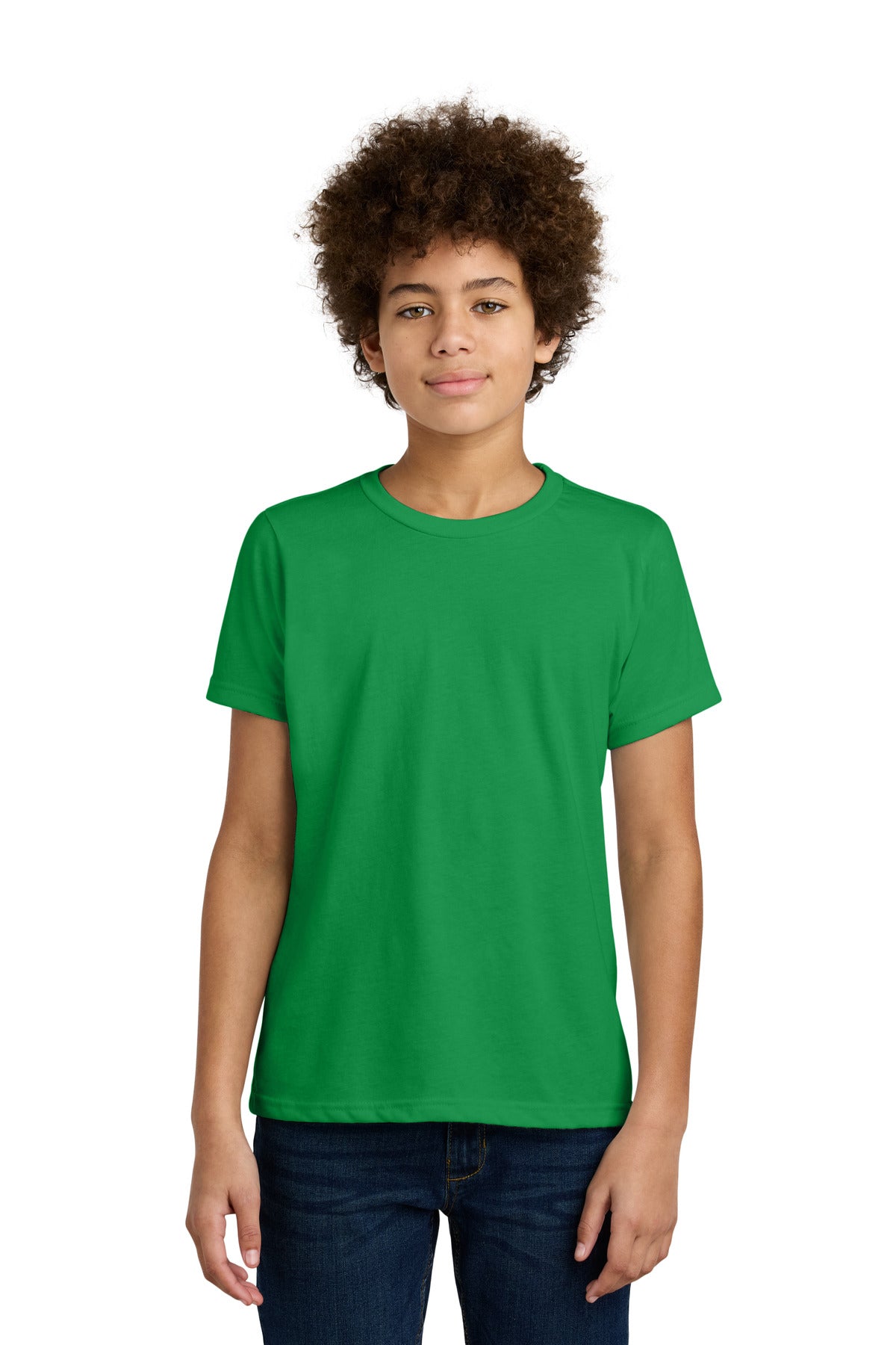 Next Level Apparel Youth CVC Tee - Kelly Green