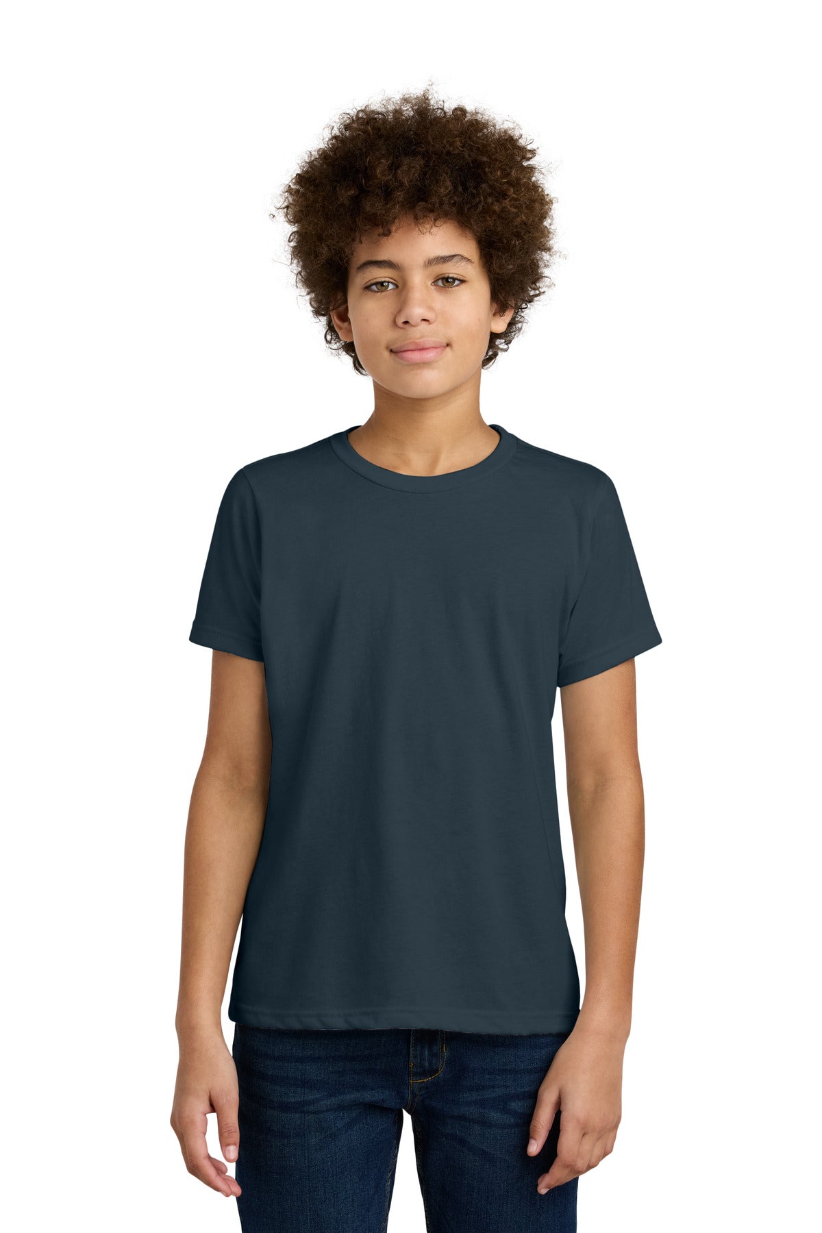 Next Level Apparel Youth CVC Tee - Midnight Navy