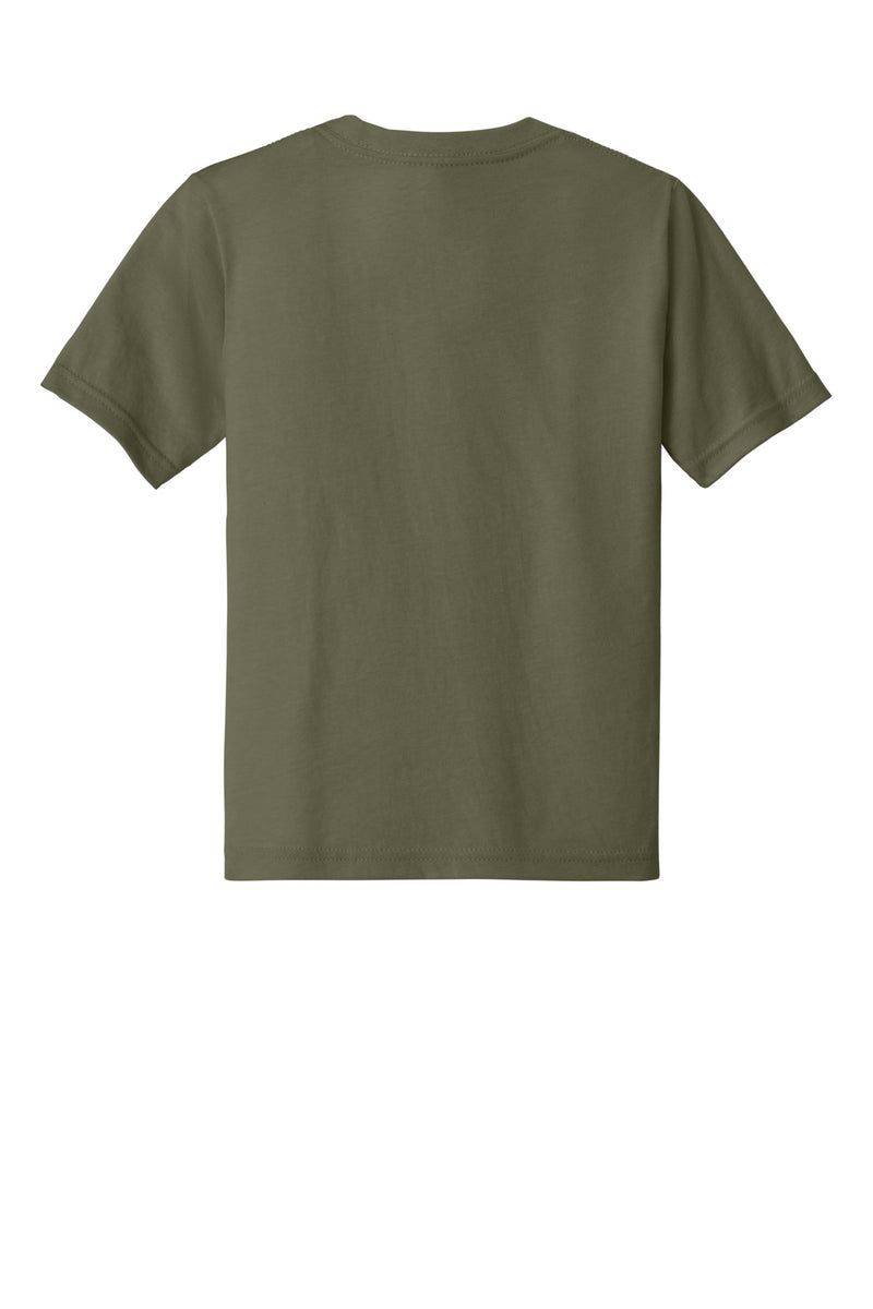 Next Level Apparel Youth CVC Tee - Military Green