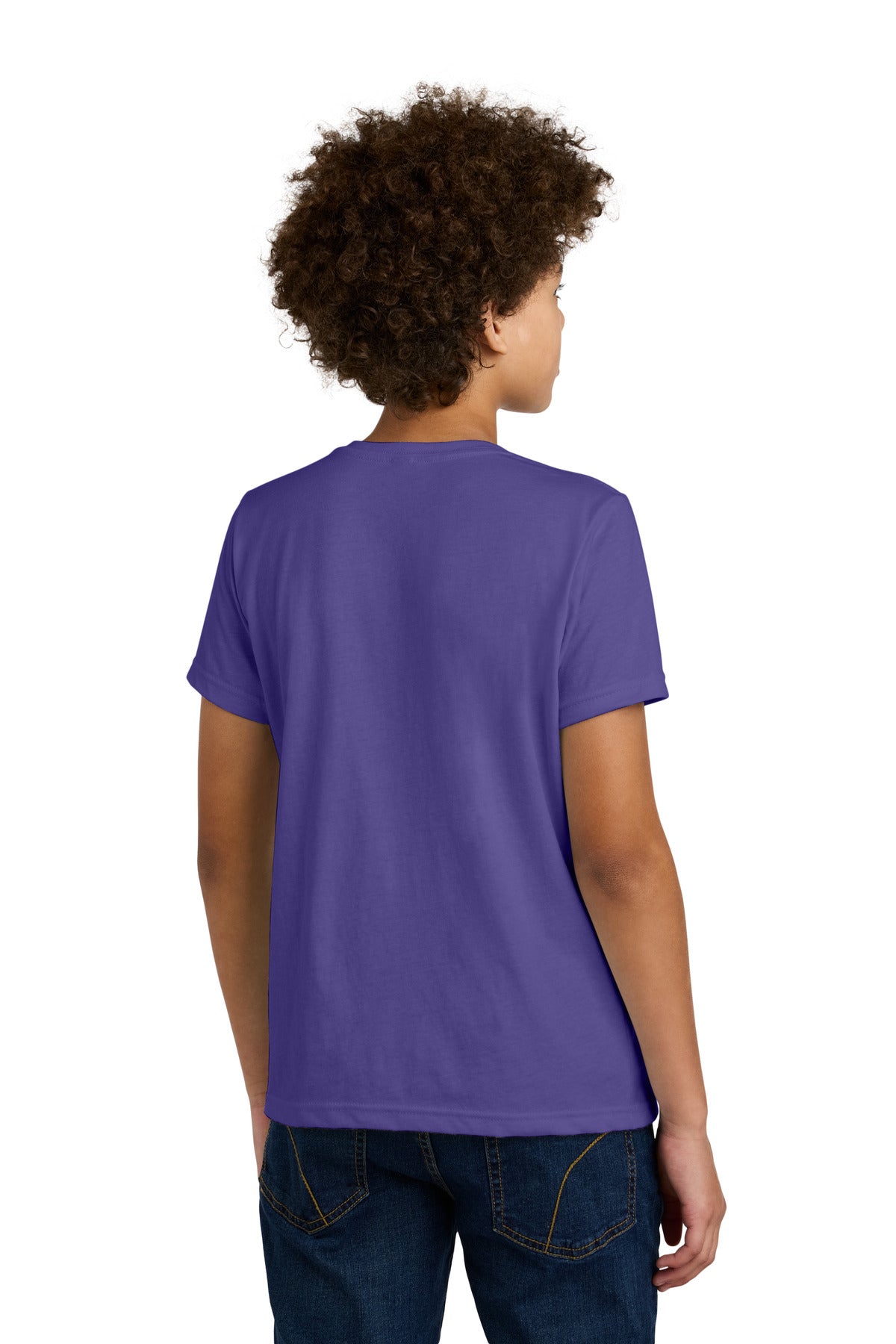 Next Level Apparel Youth CVC Tee - Purple Rush