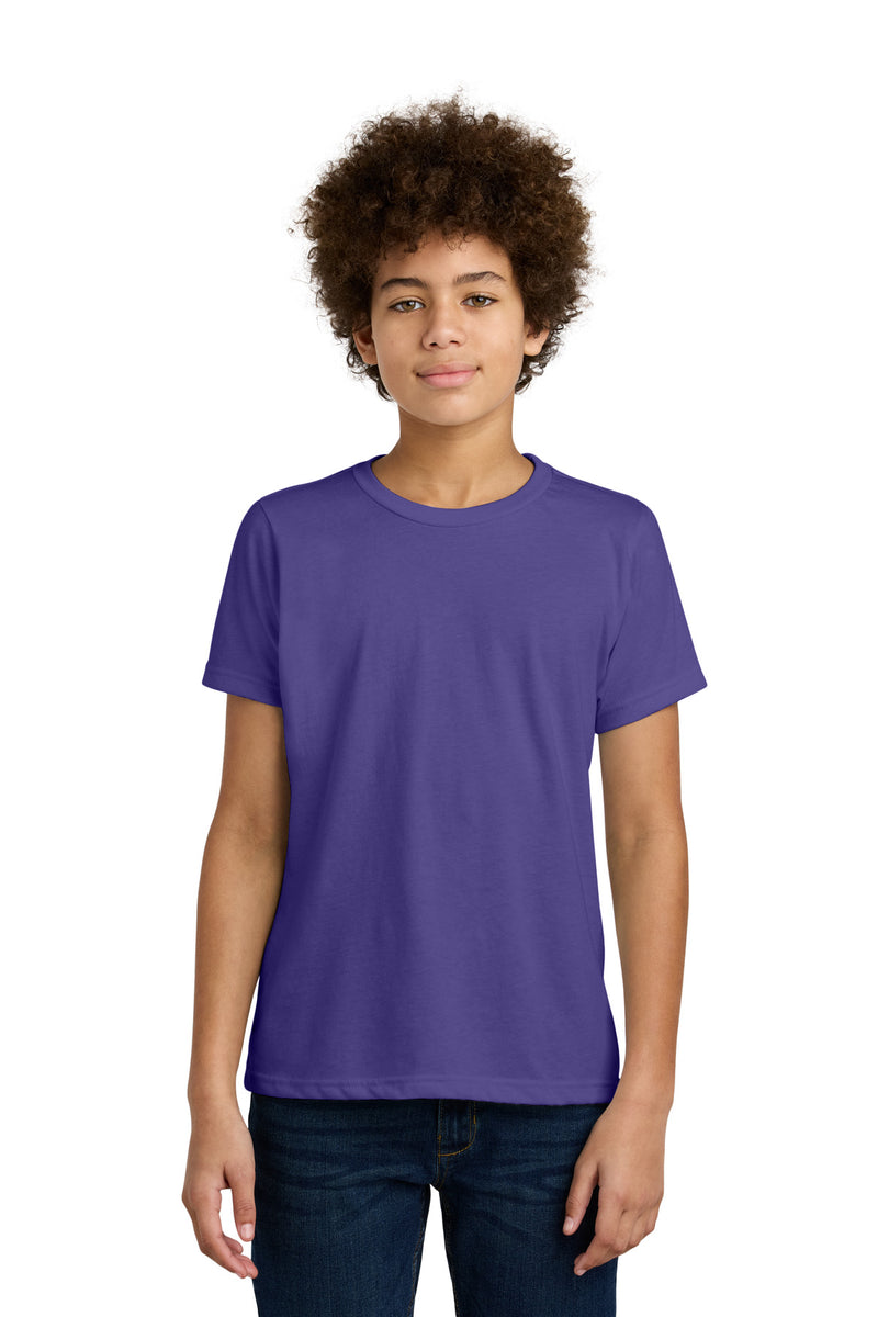 Next Level Apparel Youth CVC Tee - Purple Rush