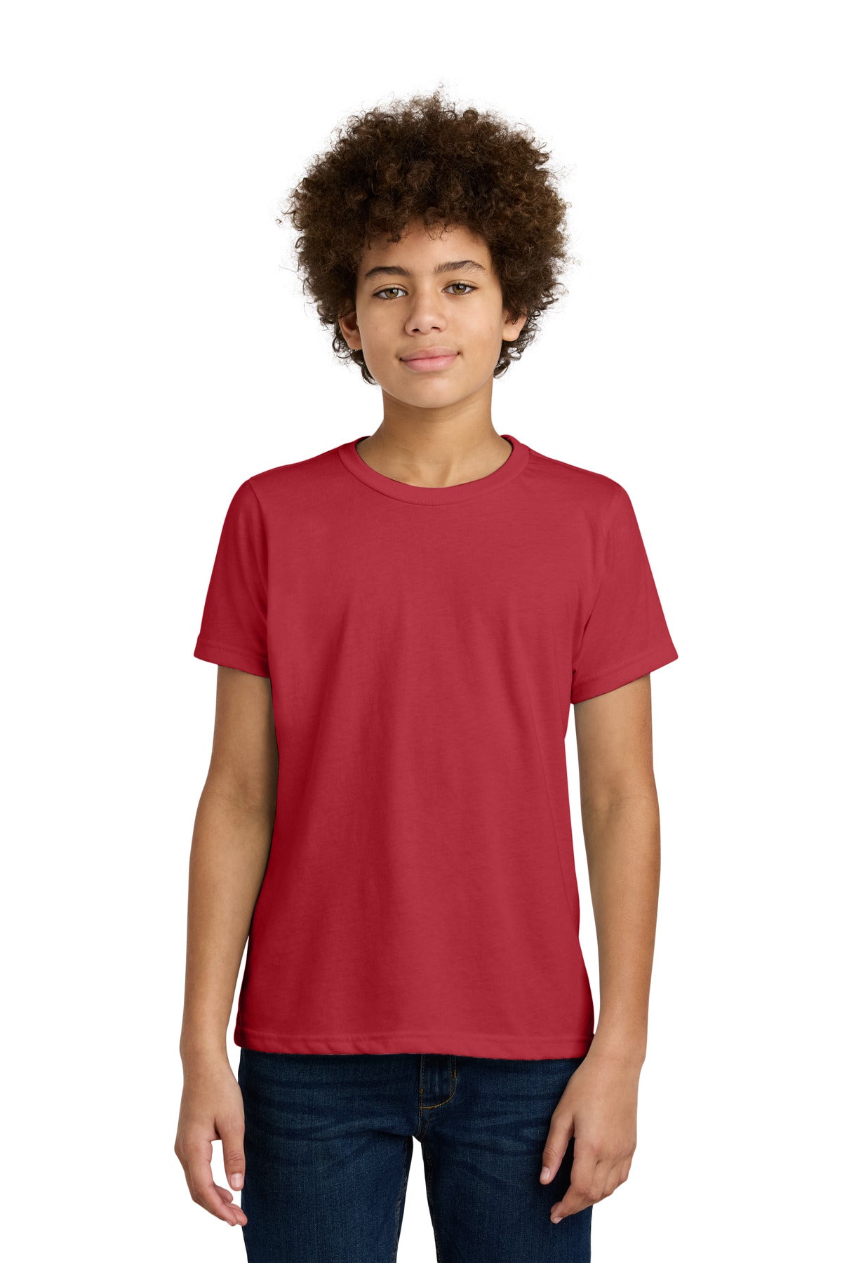 Next Level Apparel Youth CVC Tee - Red