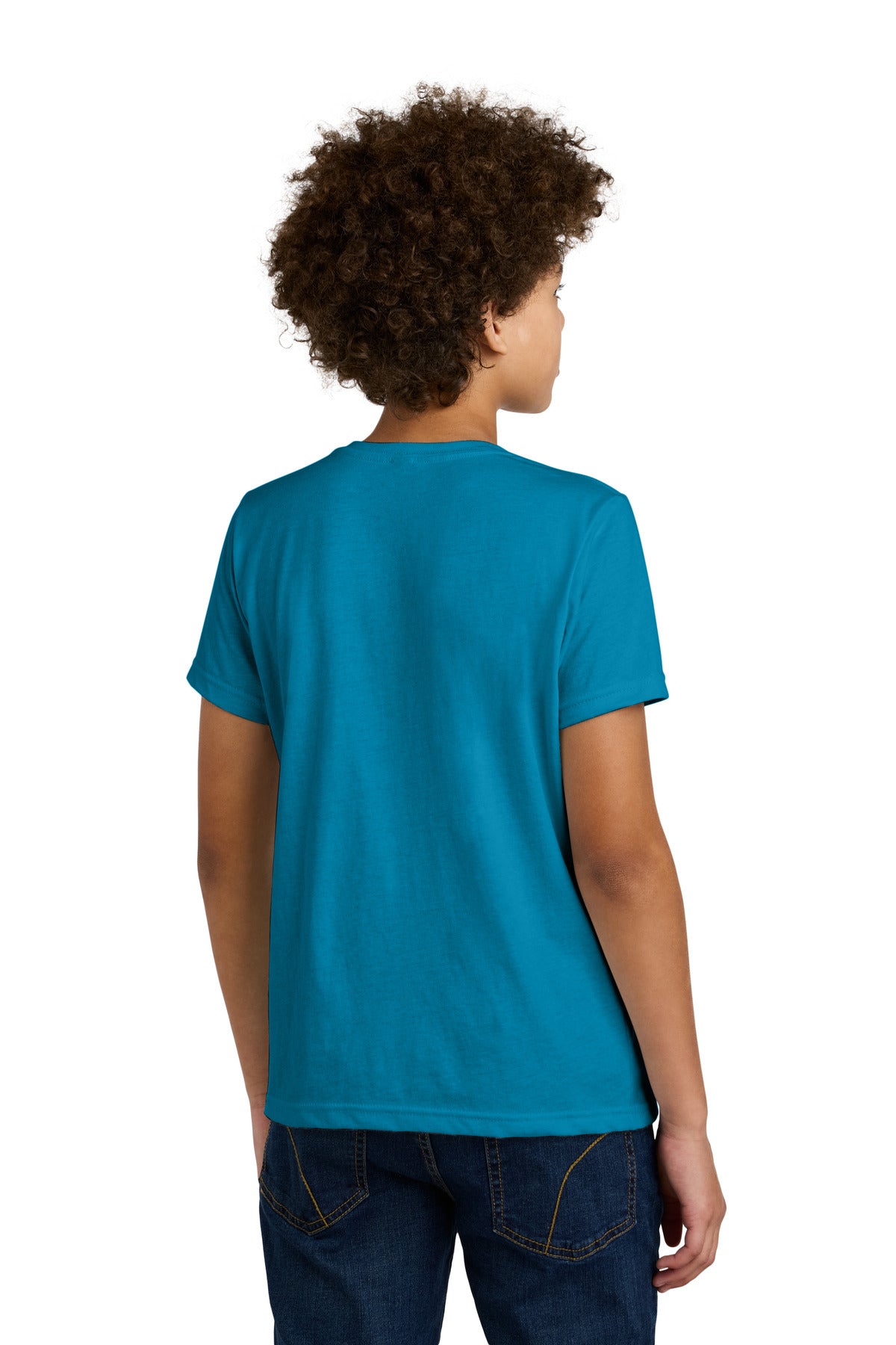 Next Level Apparel Youth CVC Tee - Turquoise