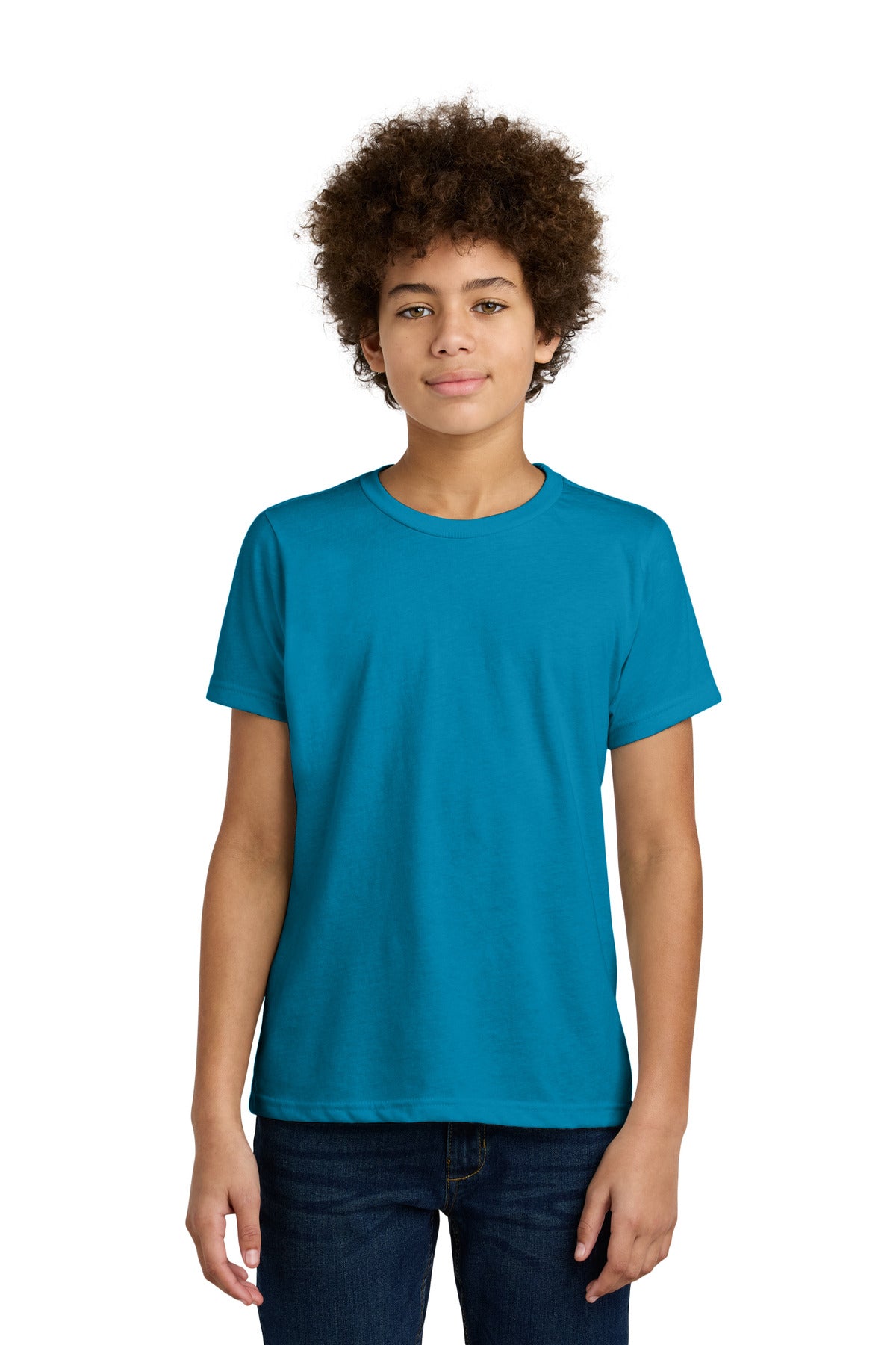 Next Level Apparel Youth CVC Tee - Turquoise