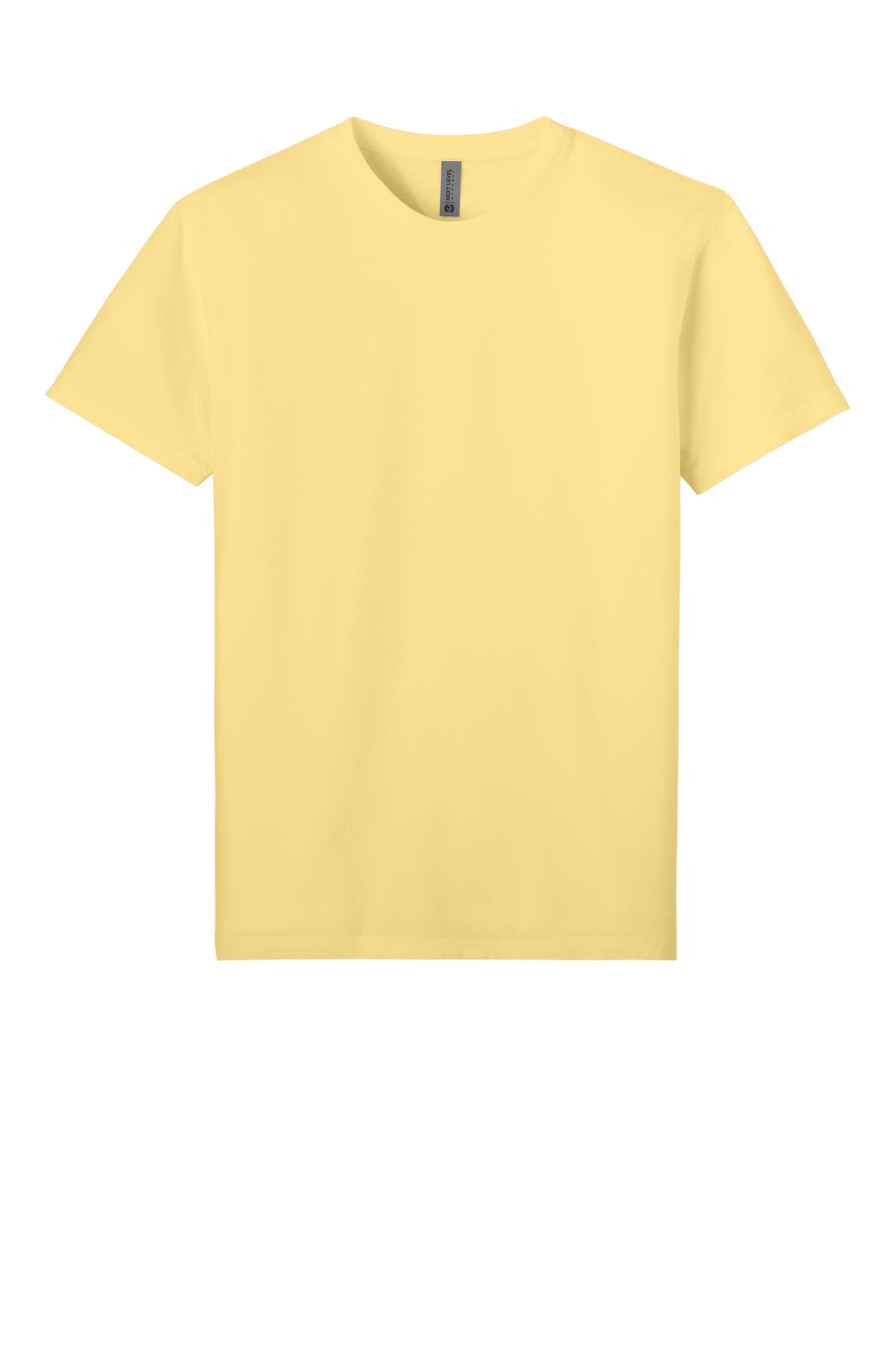 Next Level Apparel Soft Wash Cotton Tee - Washed Banana Cream