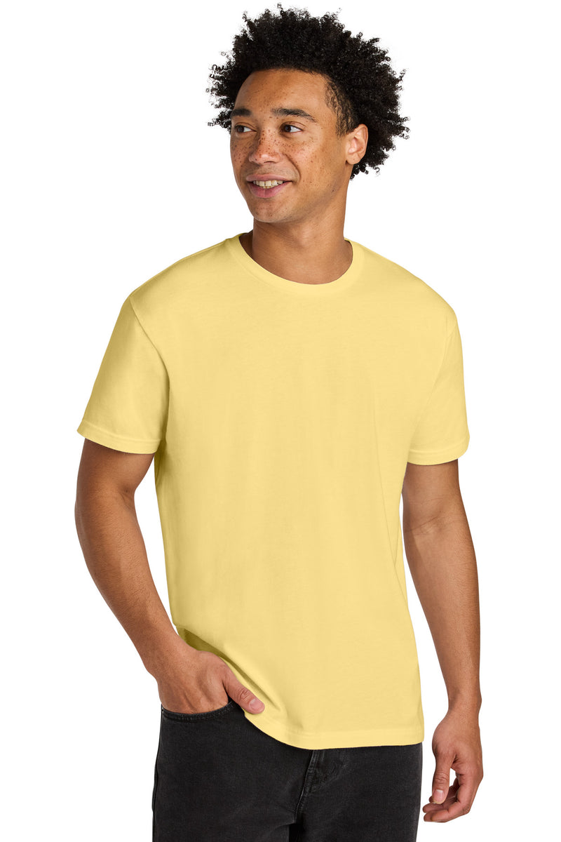 Next Level Apparel Soft Wash Cotton Tee - Washed Banana Cream