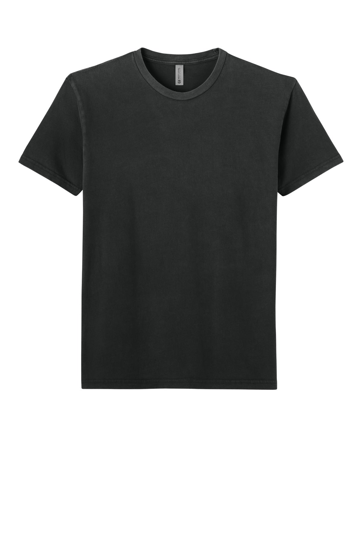 Next Level Apparel Soft Wash Cotton Tee - Washed Black
