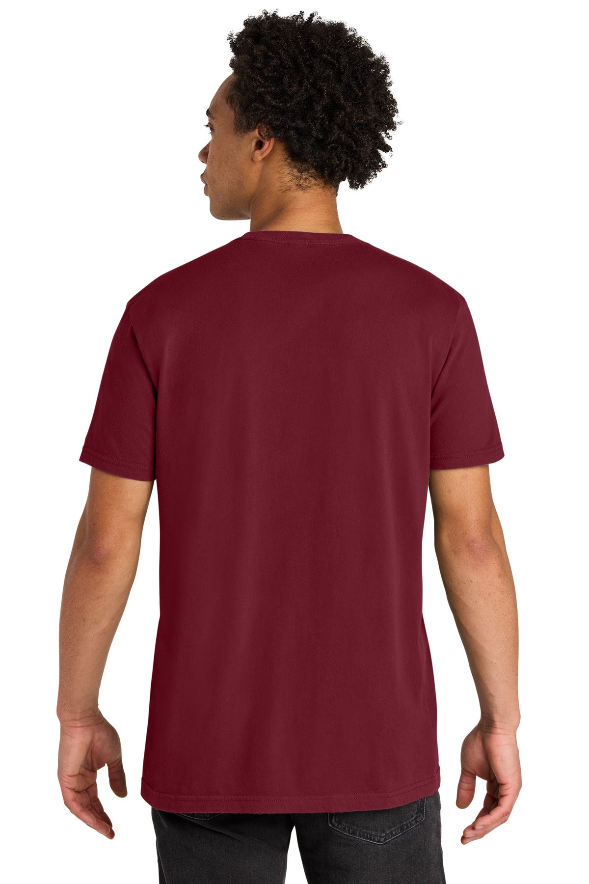Next Level Apparel Soft Wash Cotton Tee - Washed Cardinal
