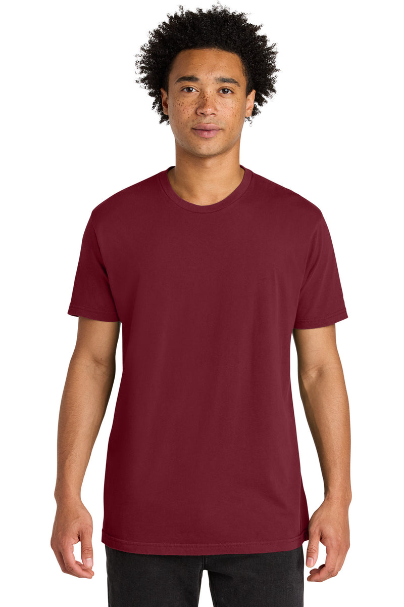 Next Level Apparel Soft Wash Cotton Tee - Washed Cardinal