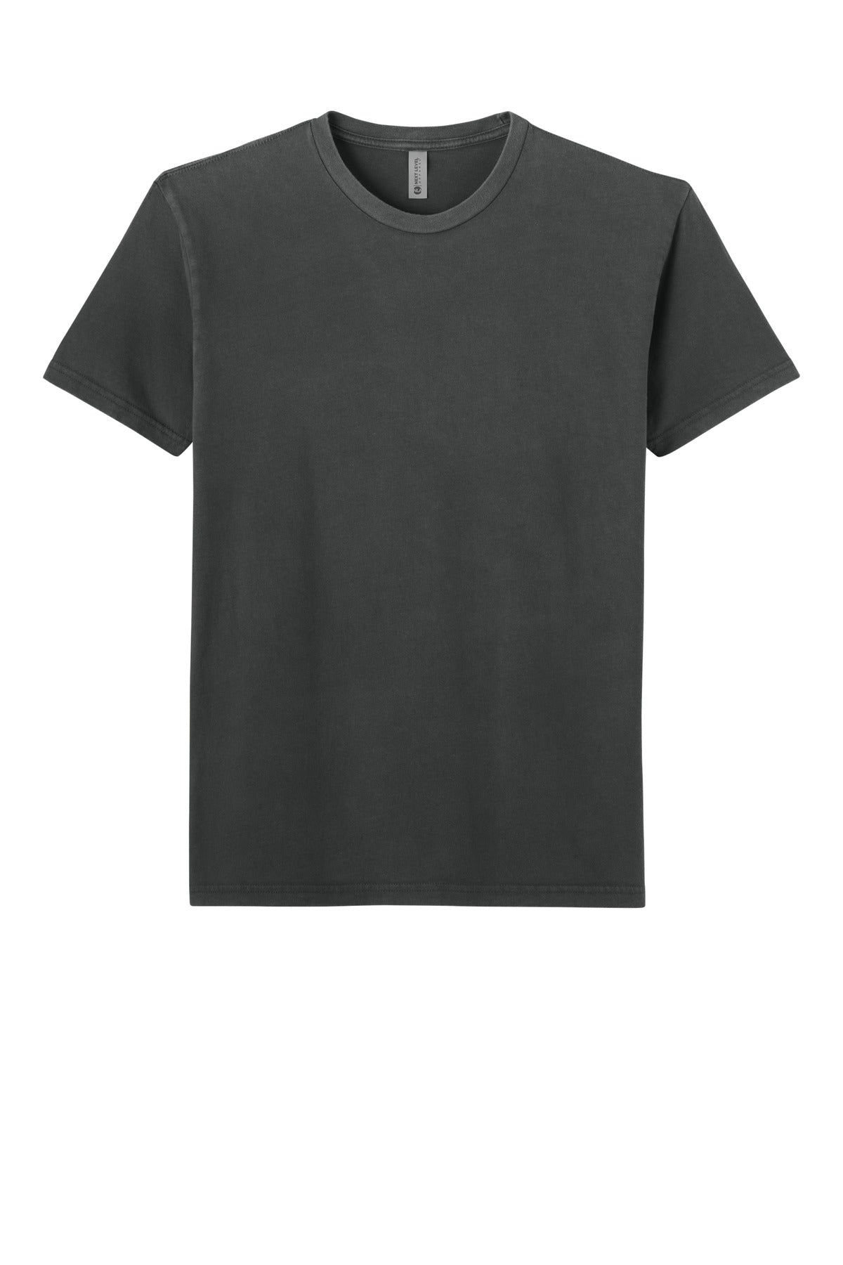 Next Level Apparel Soft Wash Cotton Tee - Washed Graphite Black