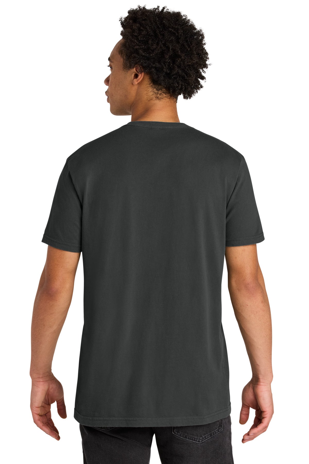 Next Level Apparel Soft Wash Cotton Tee - Washed Graphite Black