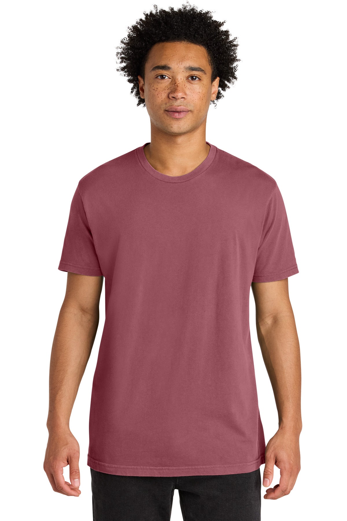 Next Level Apparel Soft Wash Cotton Tee - Washed Mauve