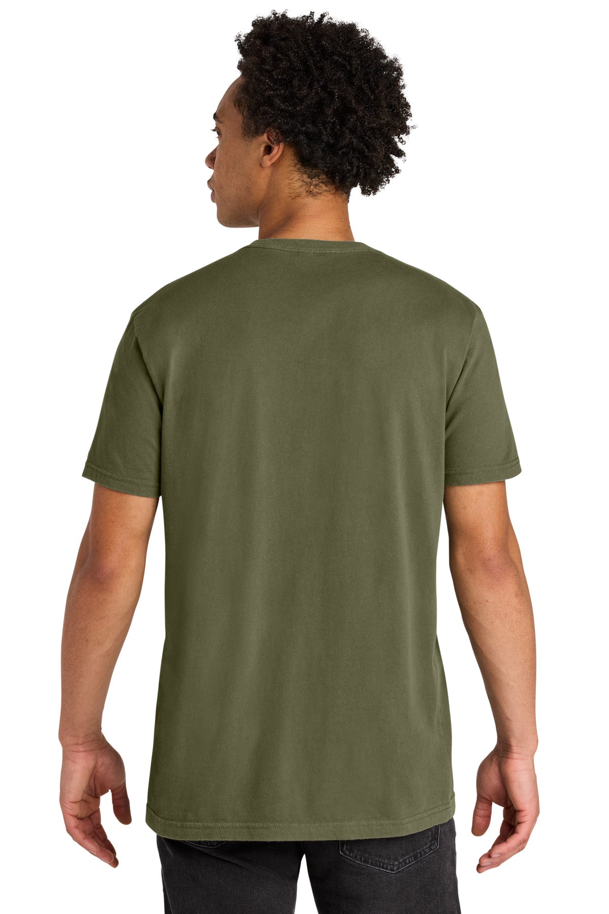 Next Level Apparel Soft Wash Cotton Tee - Washed Military Green