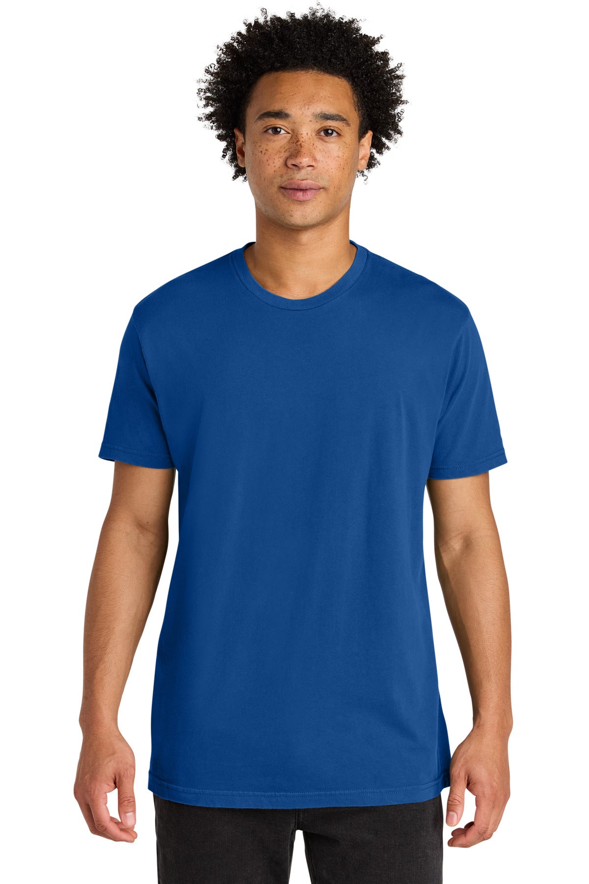 Next Level Apparel Soft Wash Cotton Tee - Washed Royal