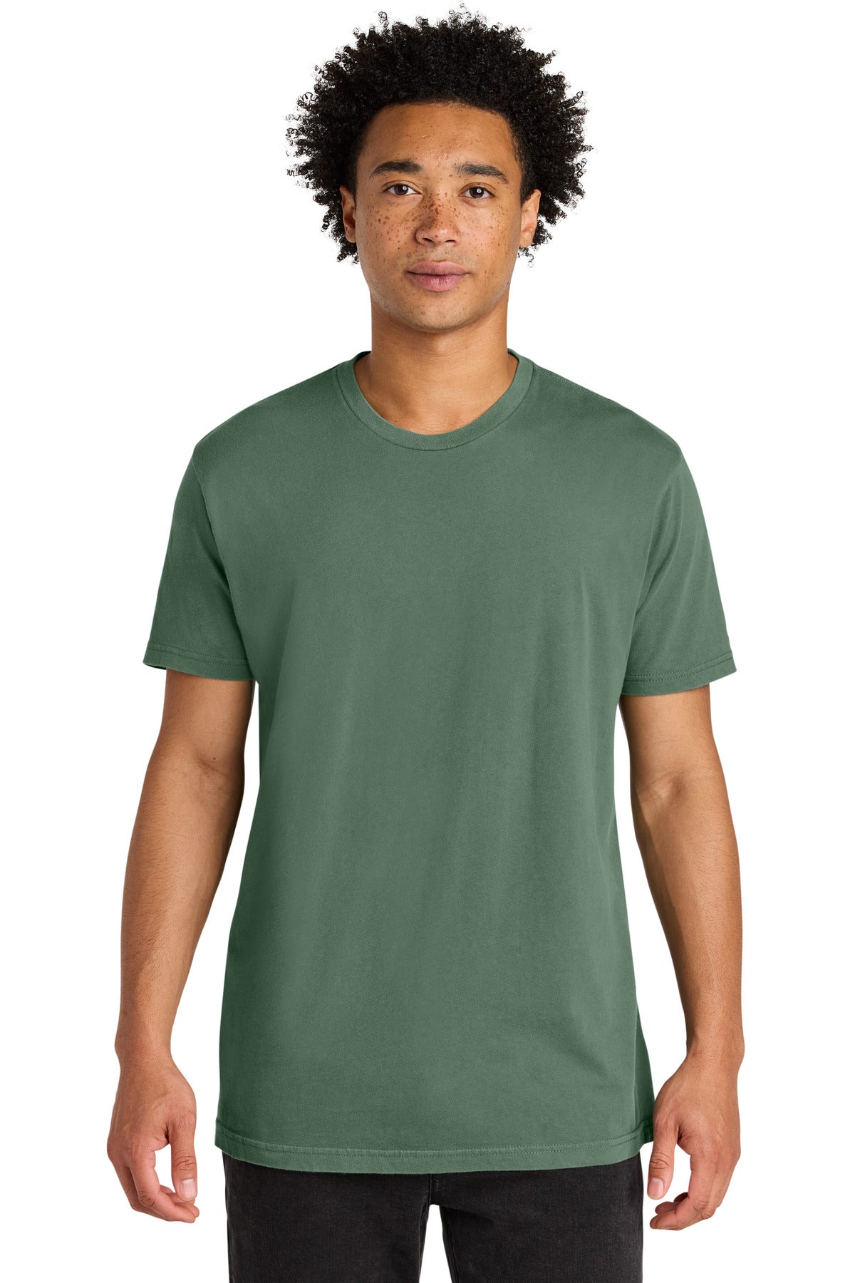 Next Level Apparel Soft Wash Cotton Tee - Washed Royal Pine