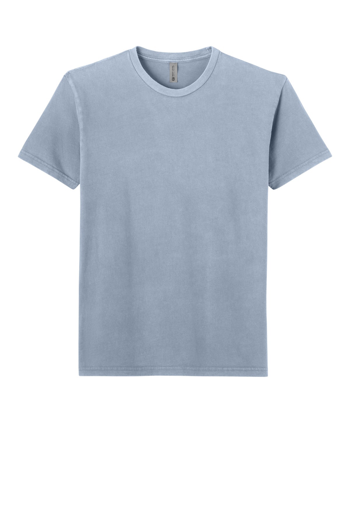 Next Level Apparel Soft Wash Cotton Tee - Washed Stonewash Denim