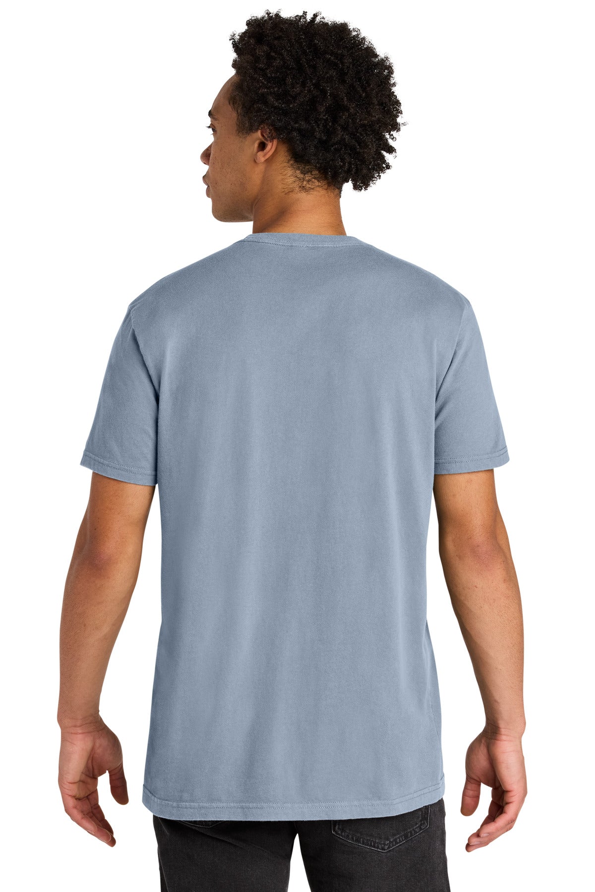 Next Level Apparel Soft Wash Cotton Tee - Washed Stonewash Denim