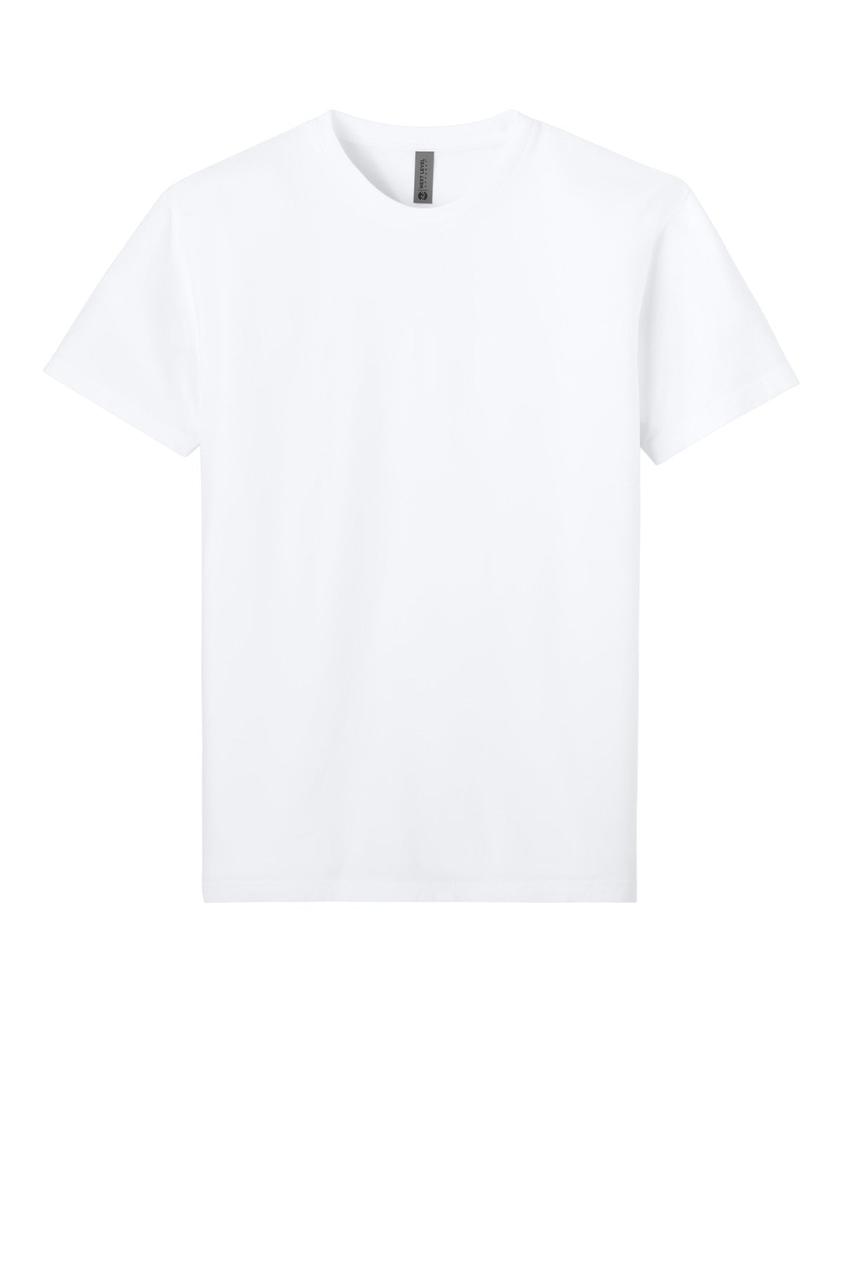 Next Level Apparel Soft Wash Cotton Tee - Washed White