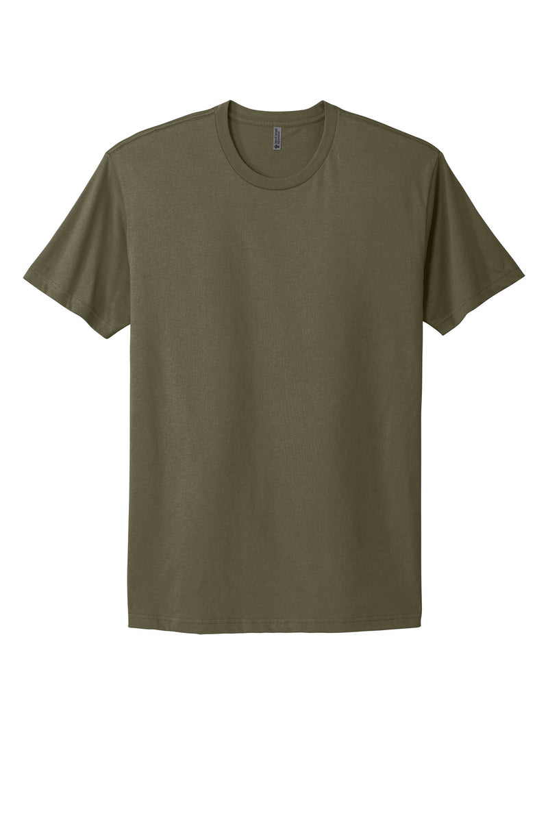 Next Level Apparel Adult Cotton Tee - Military Green