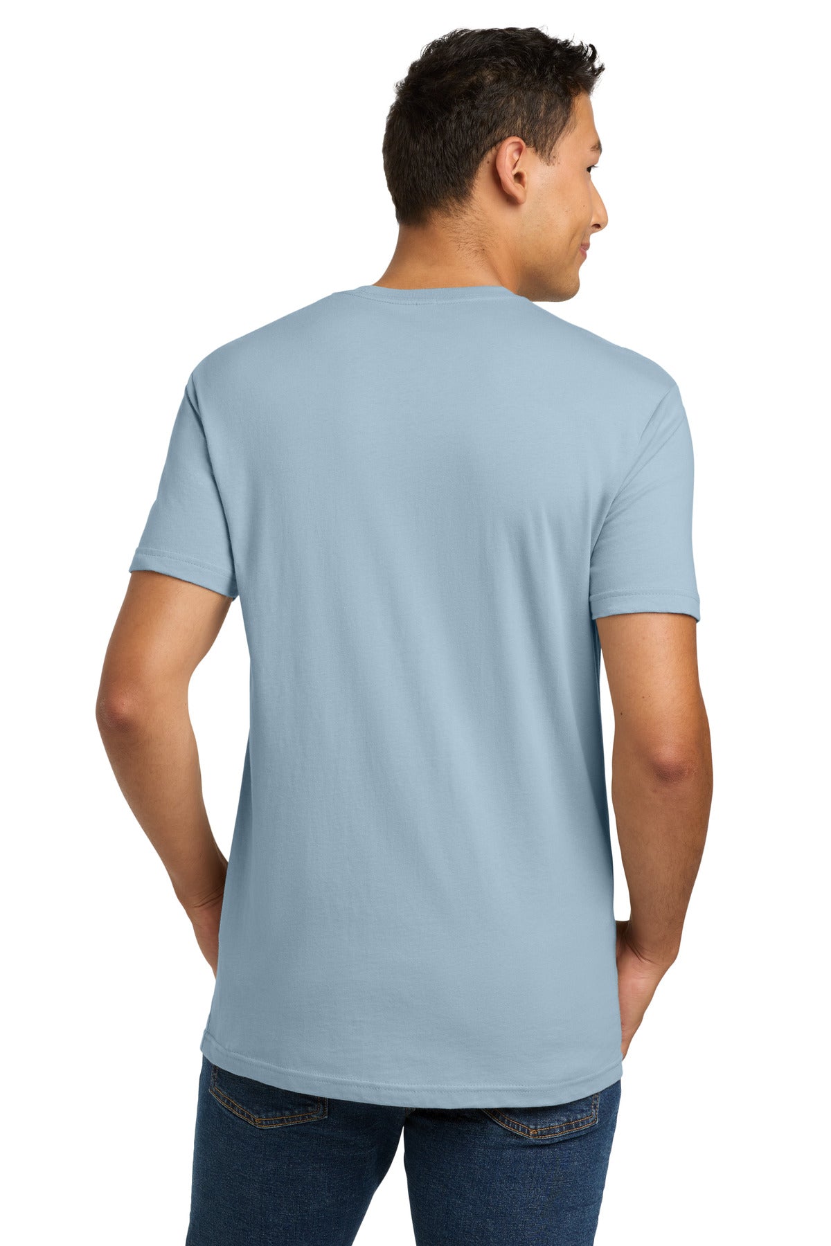 Next Level Apparel Adult Cotton Tee - Stonewash Denim