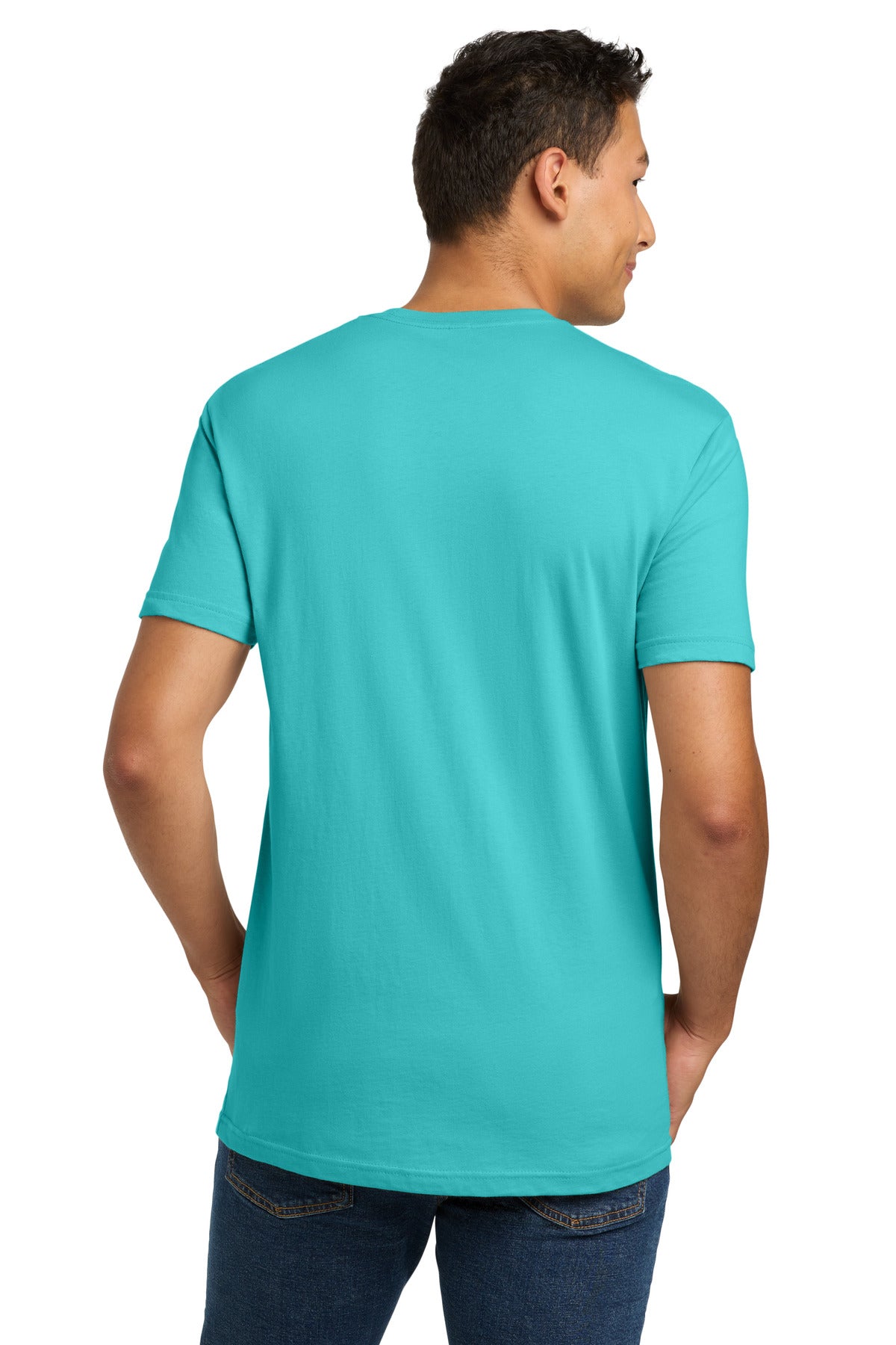 Next Level Apparel Adult Cotton Tee - Tahiti Blue