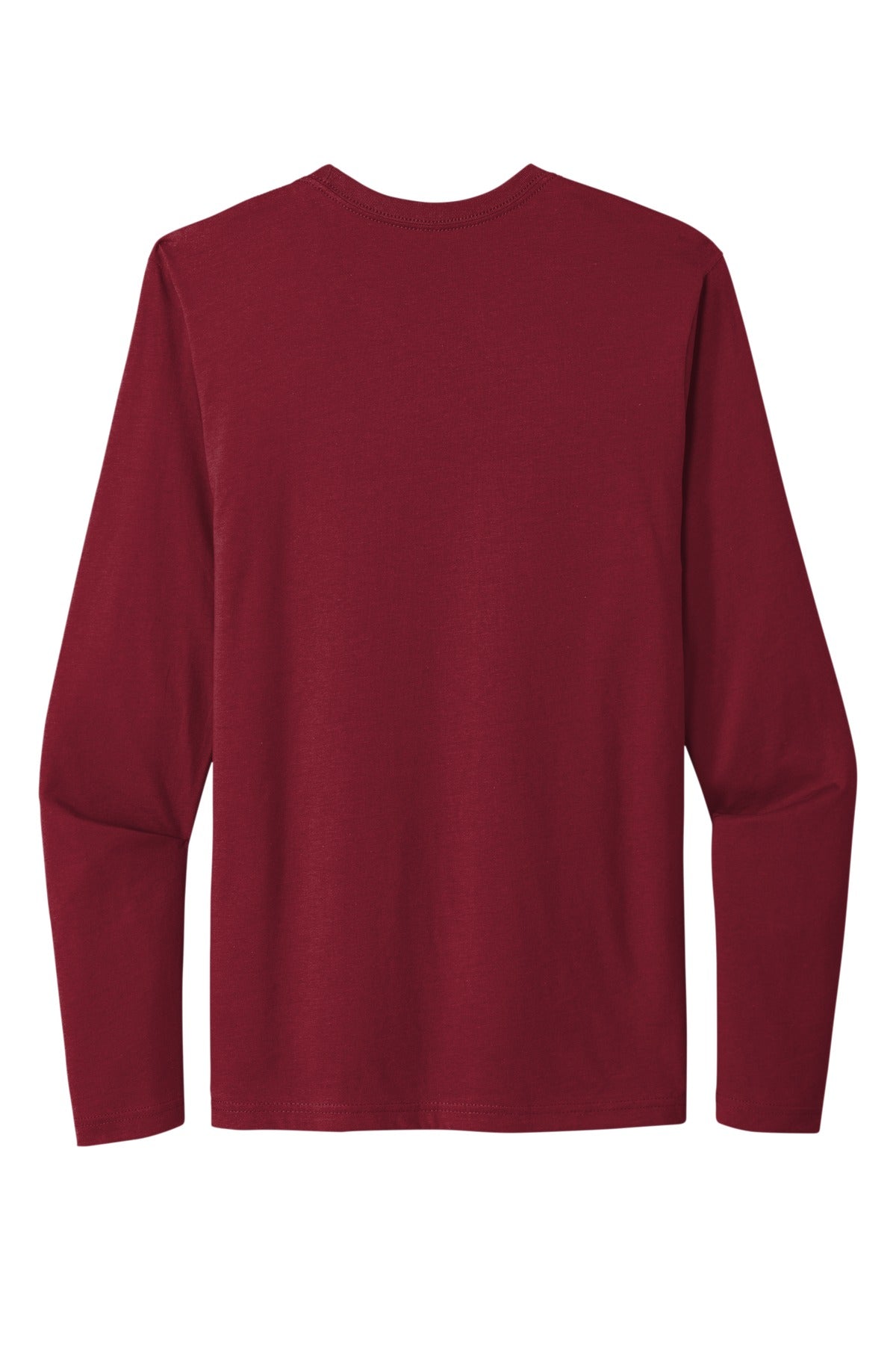 Next Level Apparel Cotton Long Sleeve Tee - Cardinal