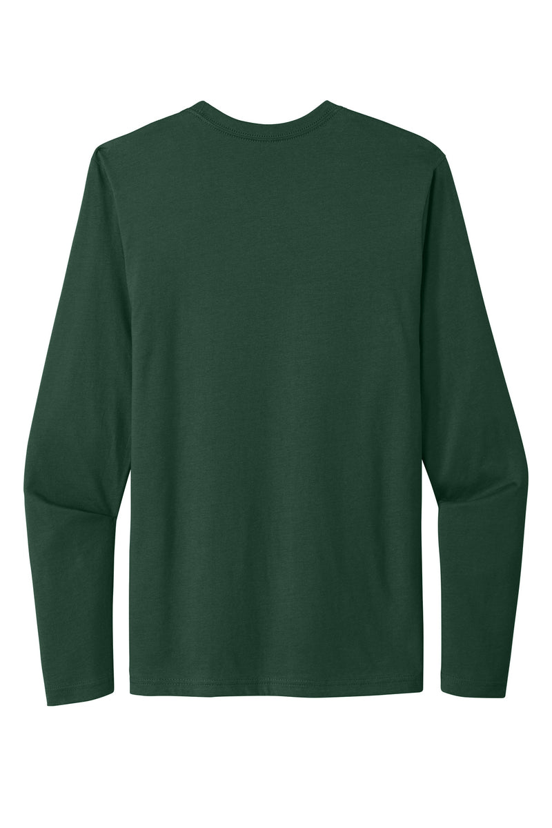Next Level Apparel Cotton Long Sleeve Tee - Forest Green