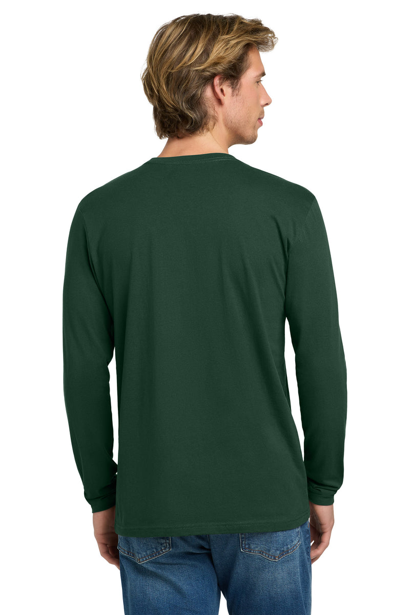 Next Level Apparel Cotton Long Sleeve Tee - Forest Green