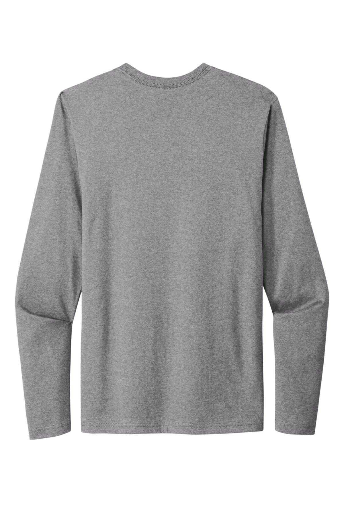 Next Level Apparel Cotton Long Sleeve Tee - Heather Gray