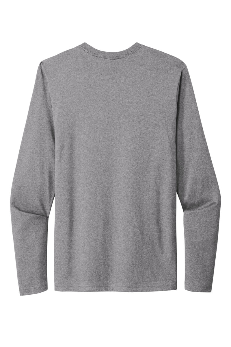Next Level Apparel Cotton Long Sleeve Tee - Heather Gray