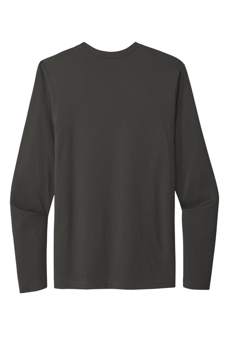Next Level Apparel Cotton Long Sleeve Tee - Heavy Metal