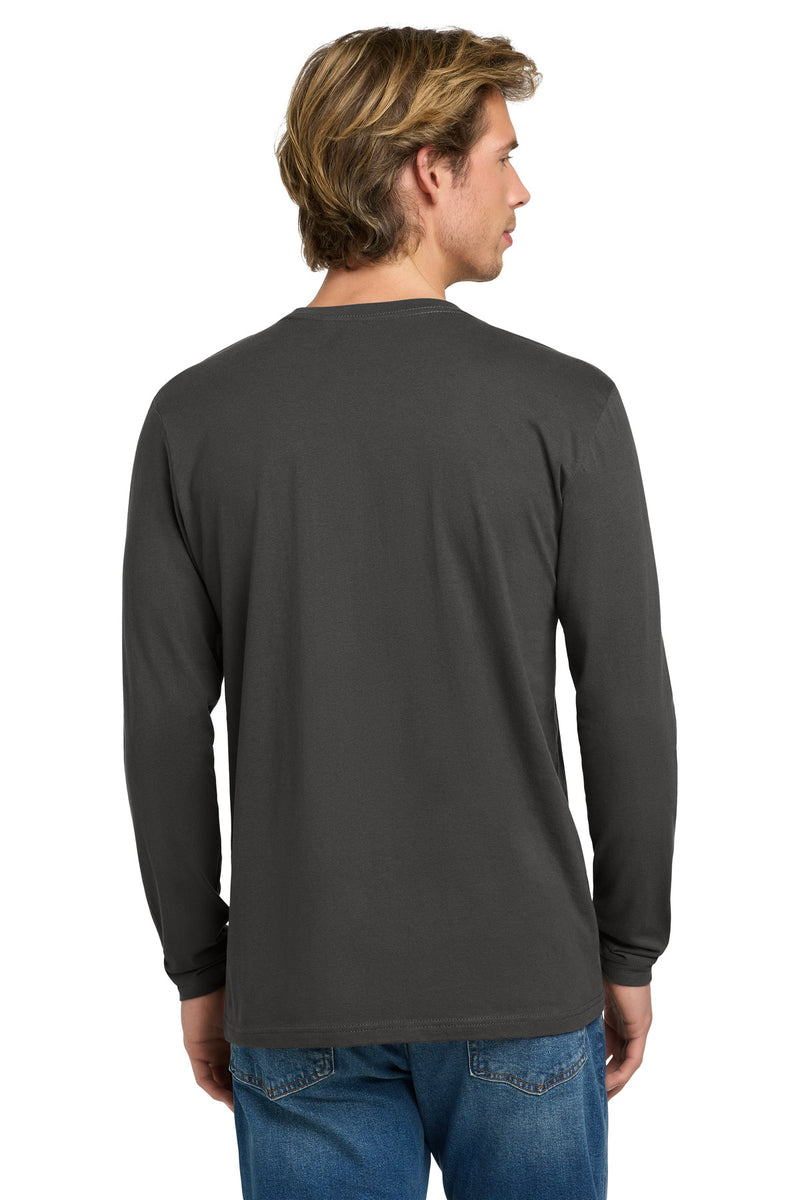 Next Level Apparel Cotton Long Sleeve Tee - Heavy Metal