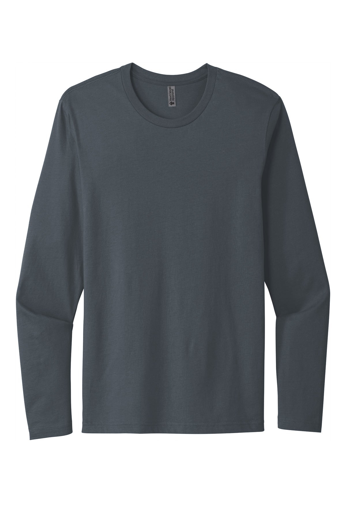 Next Level Apparel Cotton Long Sleeve Tee - Indigo