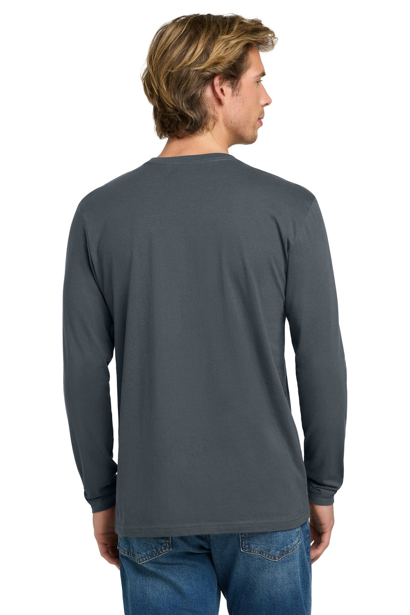 Next Level Apparel Cotton Long Sleeve Tee - Indigo