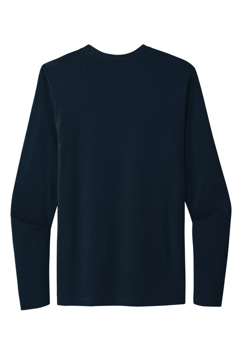 Next Level Apparel Cotton Long Sleeve Tee - Midnight Navy